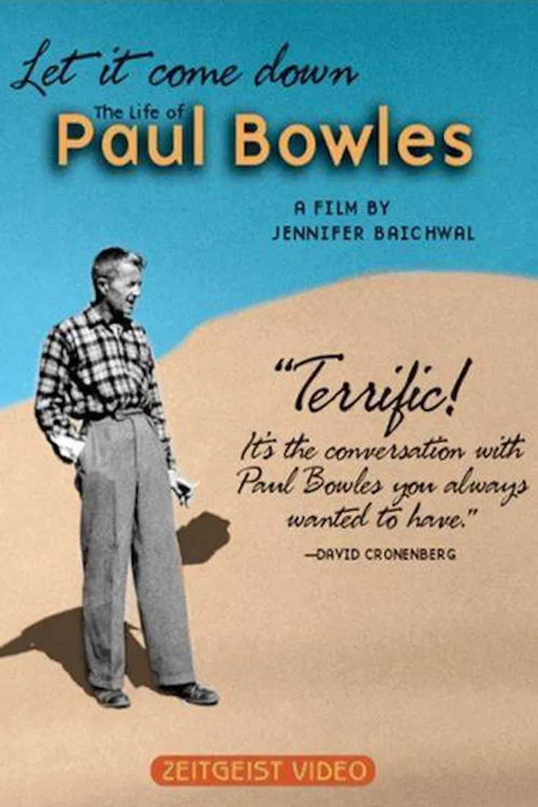 Let It Come Down: The Life of Paul Bowles poster background