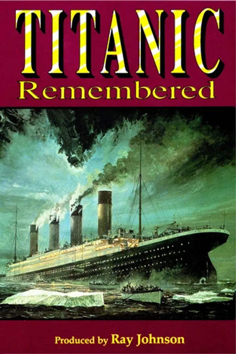 Titanic: Titanic Remembered poster background