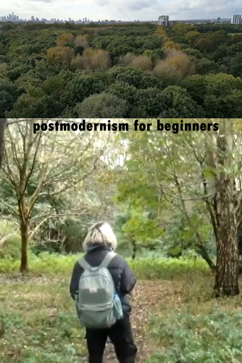 postmodernism for beginners poster background