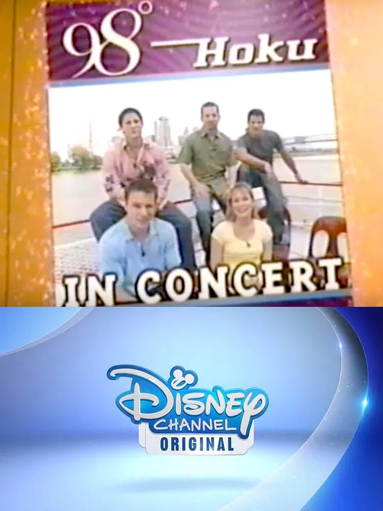 98 Degrees and Hoku in Concert poster background
