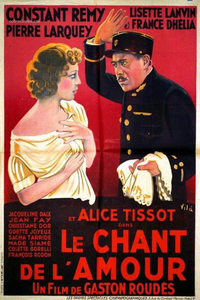 Le chant de l'amour poster background