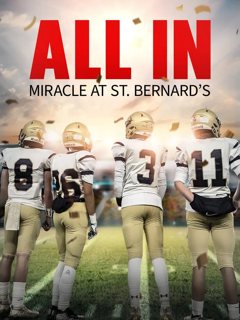 All In: Miracle at St. Bernard's poster background