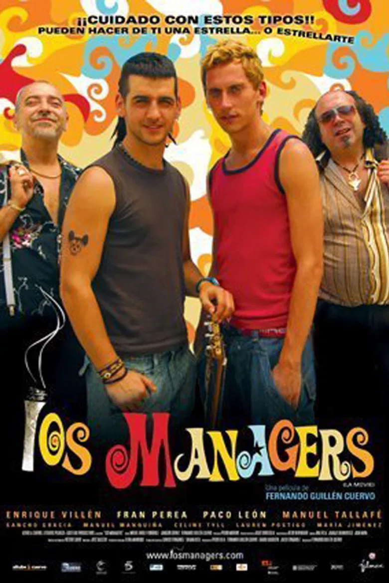 Los mánagers poster background