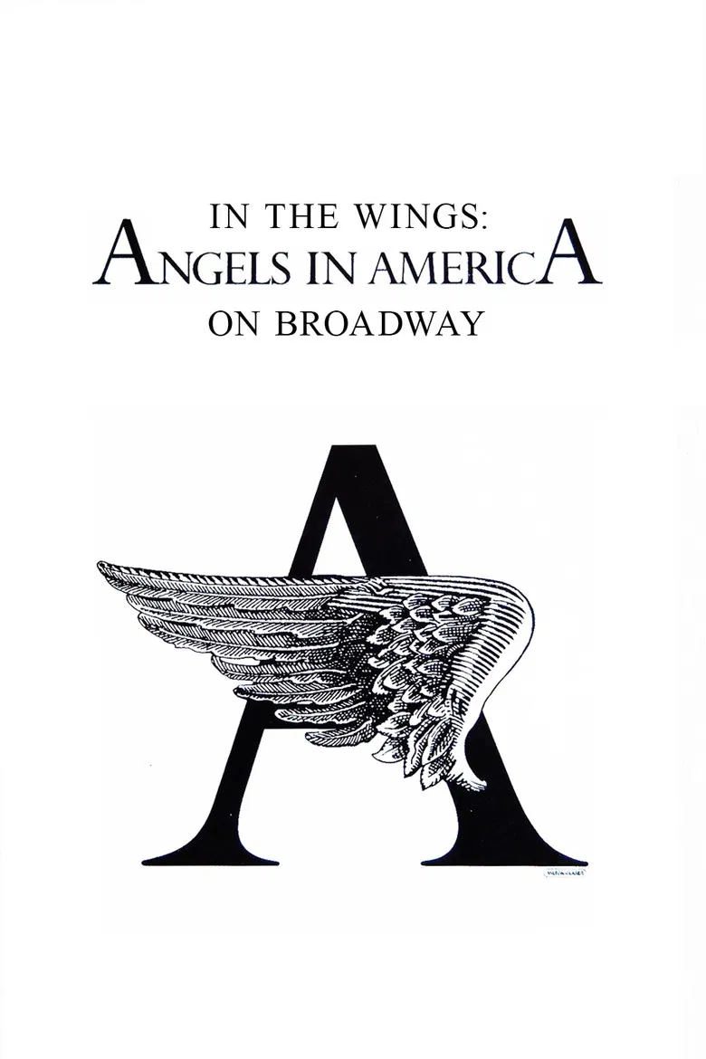 In the Wings: Angels in America On Broadway poster background