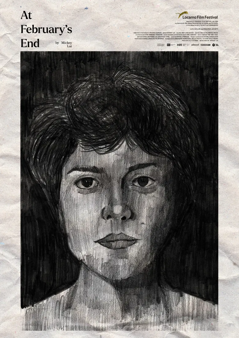 At February's End poster background