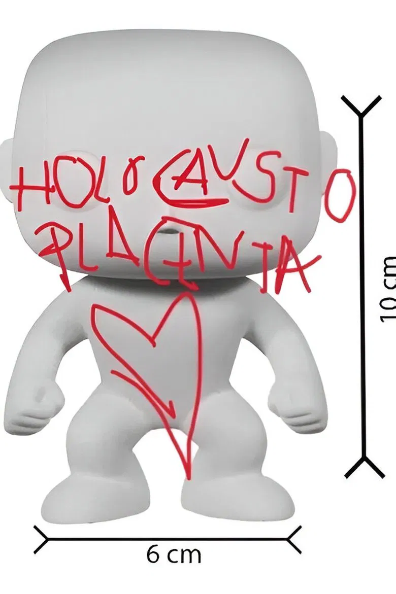 Placenta Holocaust poster background