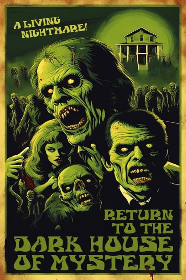 Return To The Dark House Of Mystery poster background