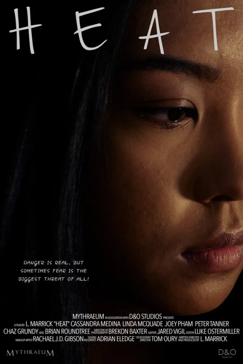 Heat poster background