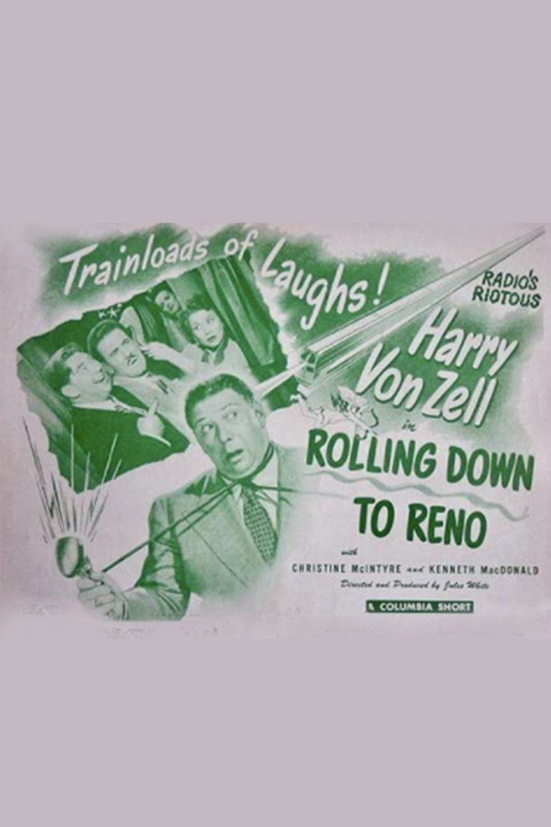 Rolling Down to Reno poster background