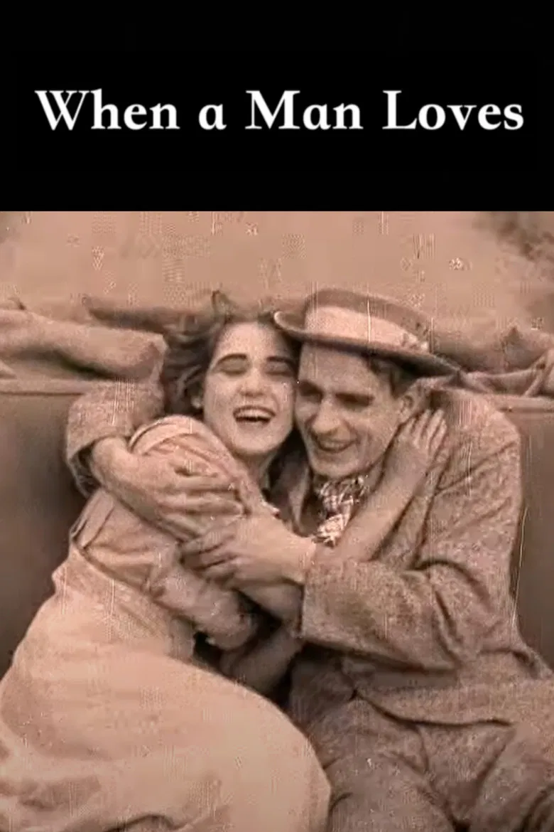 When a Man Loves poster background