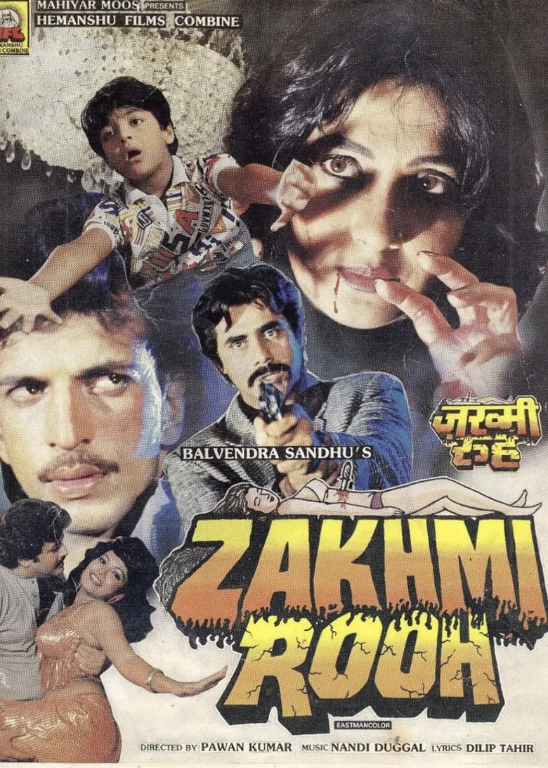 Zakhmi Rooh poster background