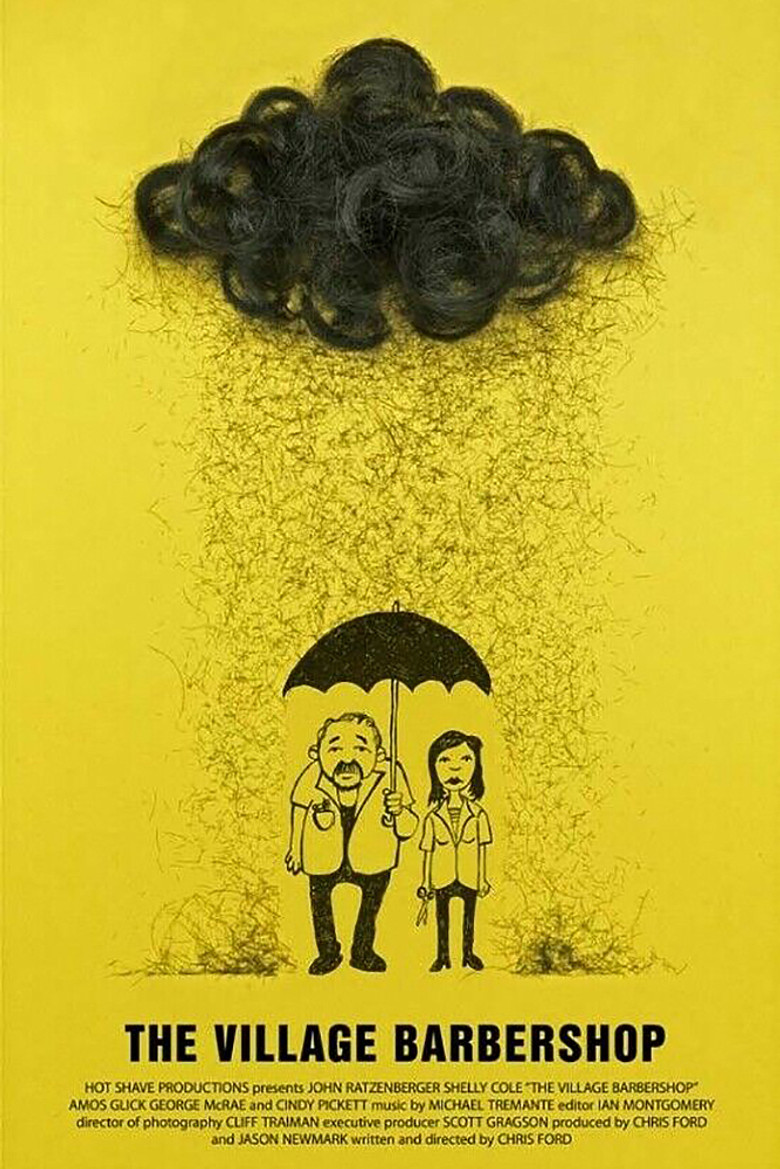 The Village Barbershop poster background