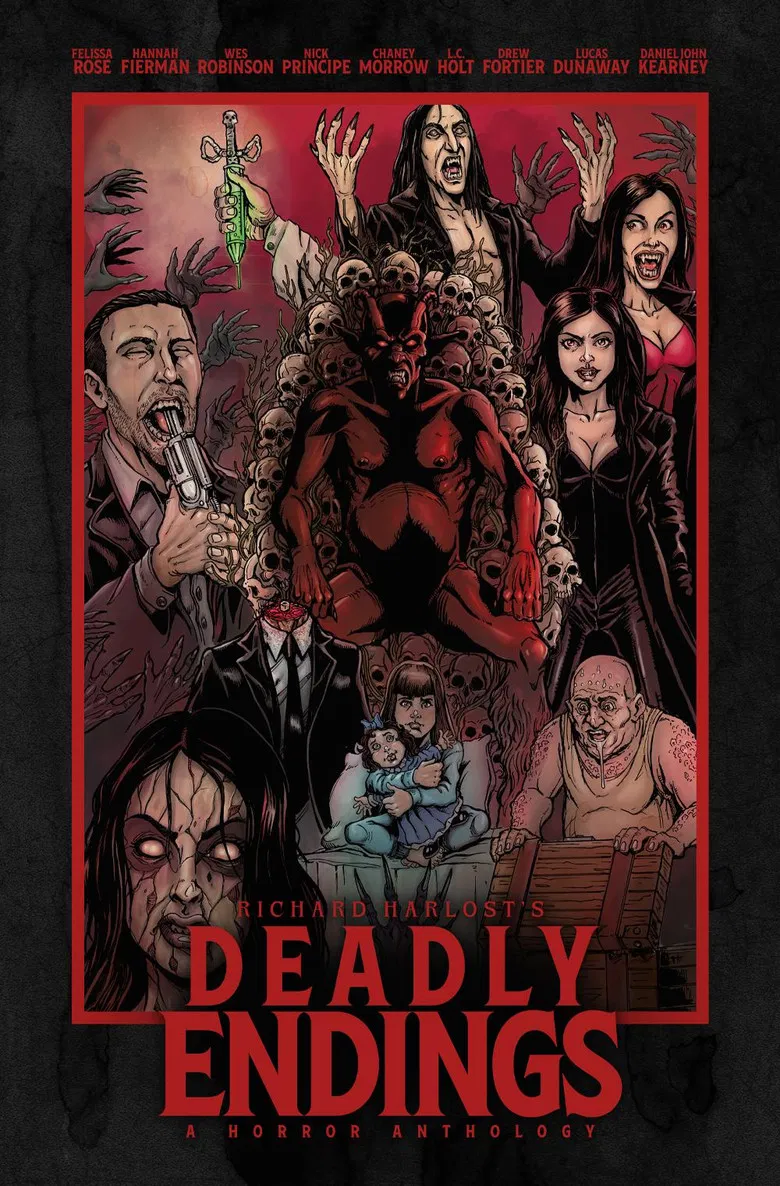 Deadly Endings poster background