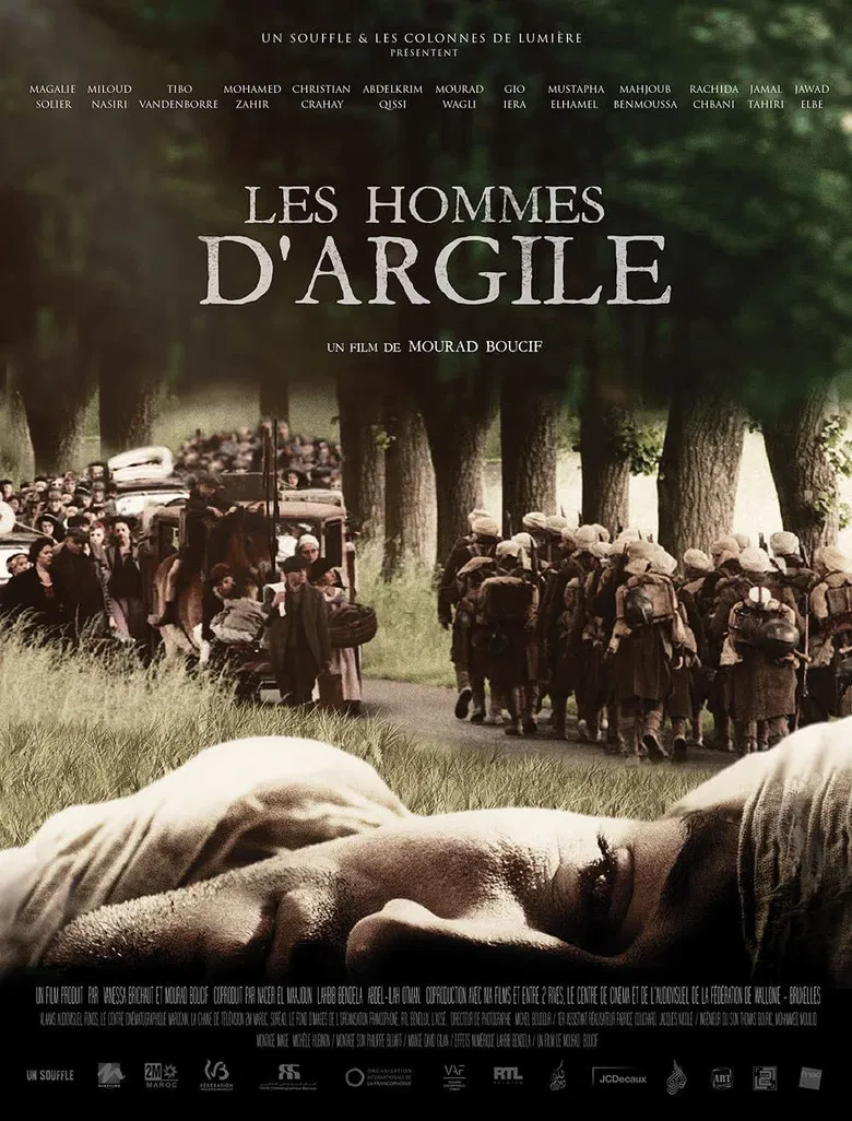 Les Hommes d'argile poster background