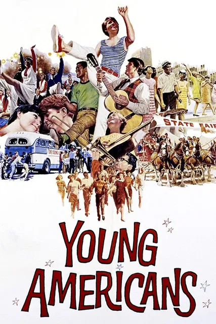 Young Americans poster background