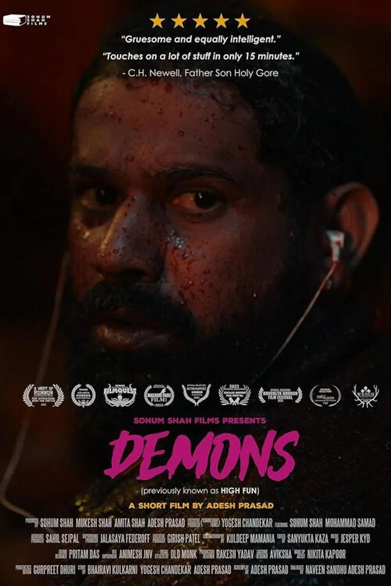 Demons poster background