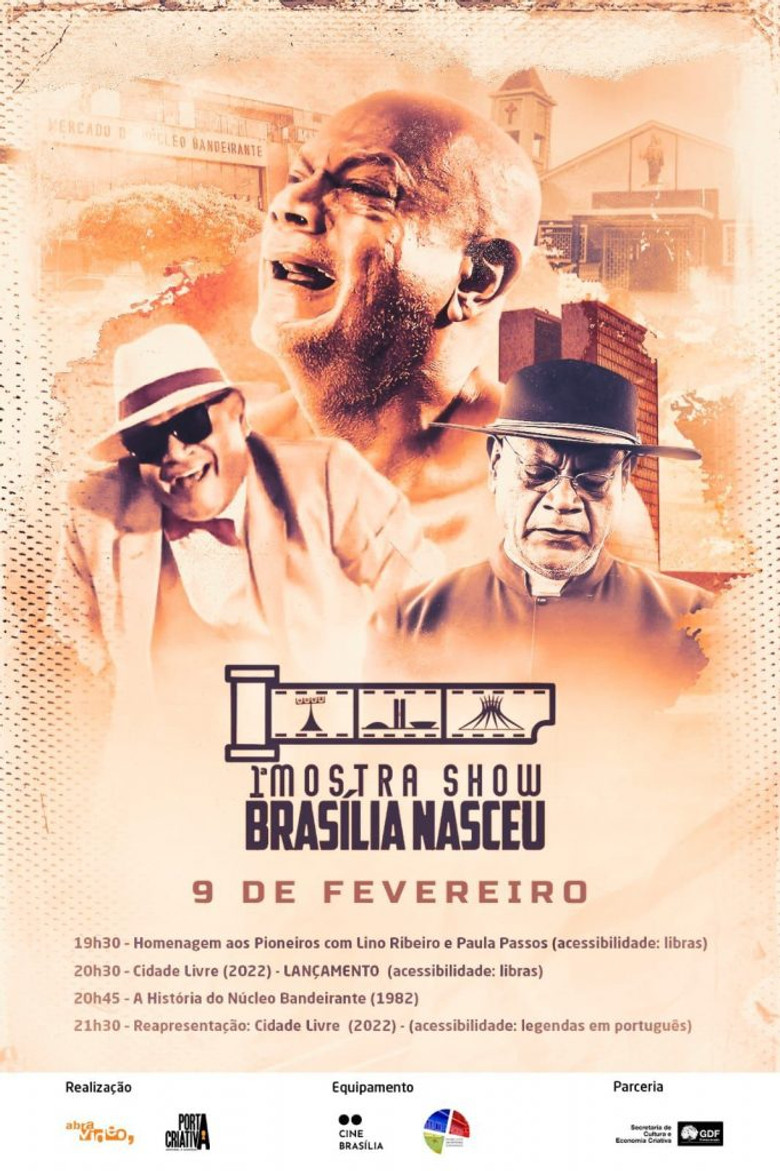 A História do Núcleo Bandeirante poster background