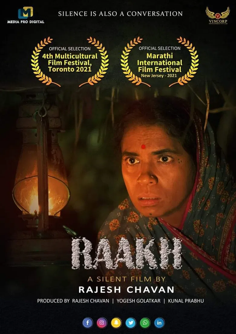Raakh - A Silent Film poster background