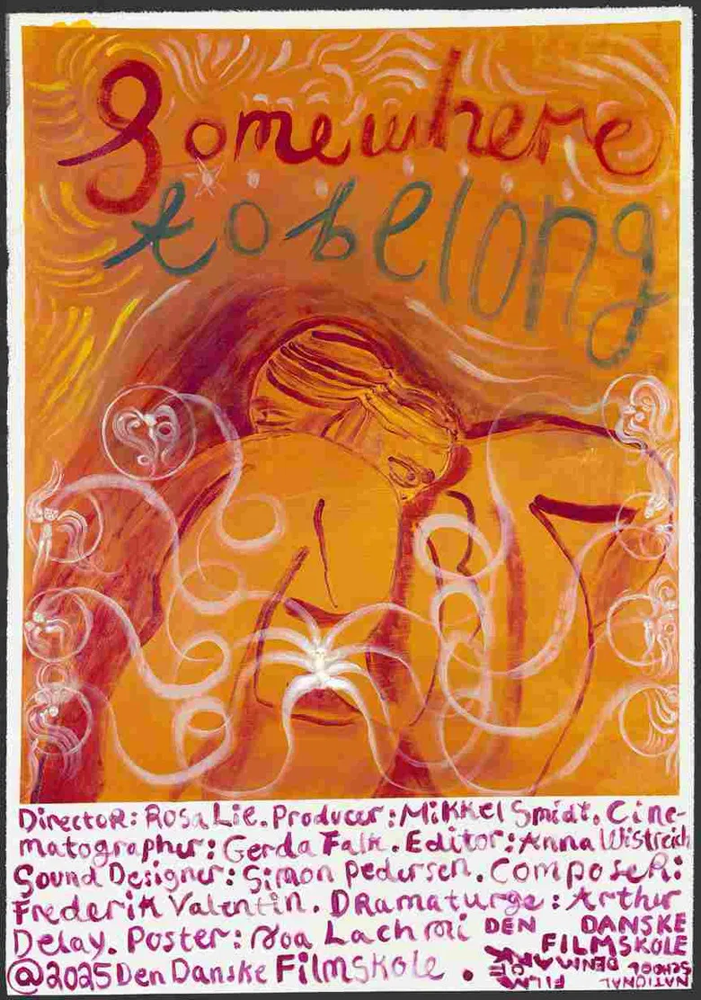 Somewhere to Belong poster background