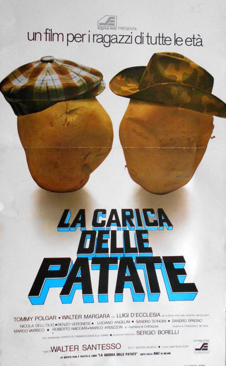 La carica delle patate poster background