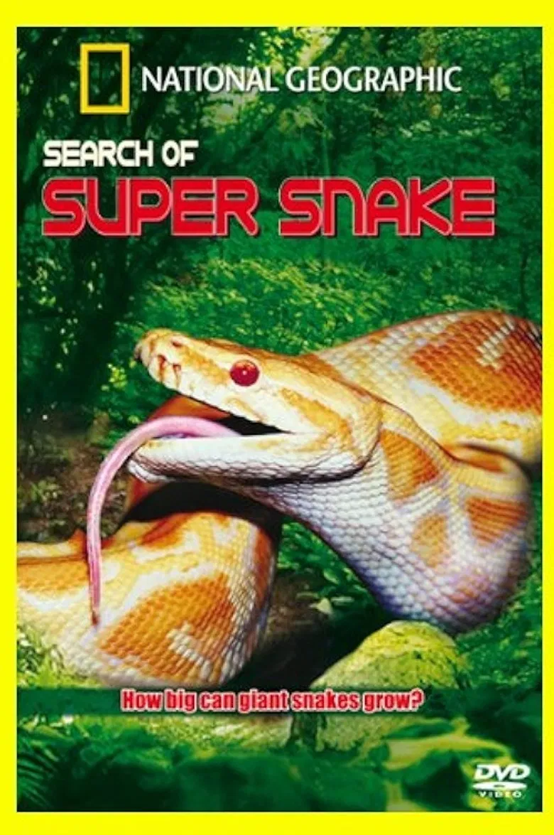 Search For the Supersnake poster background