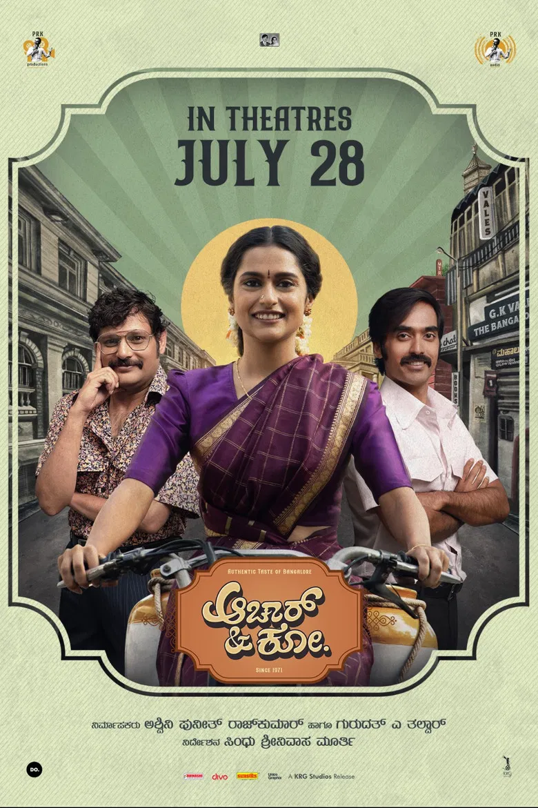 Aachar & Co - The journey poster background