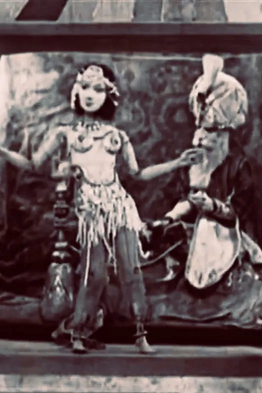 Tony Sarg's Marionettes in the Orient poster background
