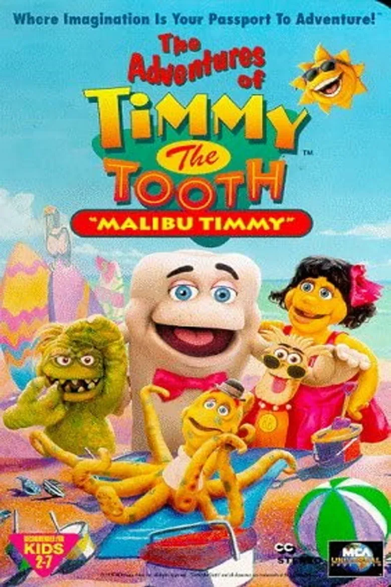 The Adventures of Timmy the Tooth: Malibu Timmy poster background