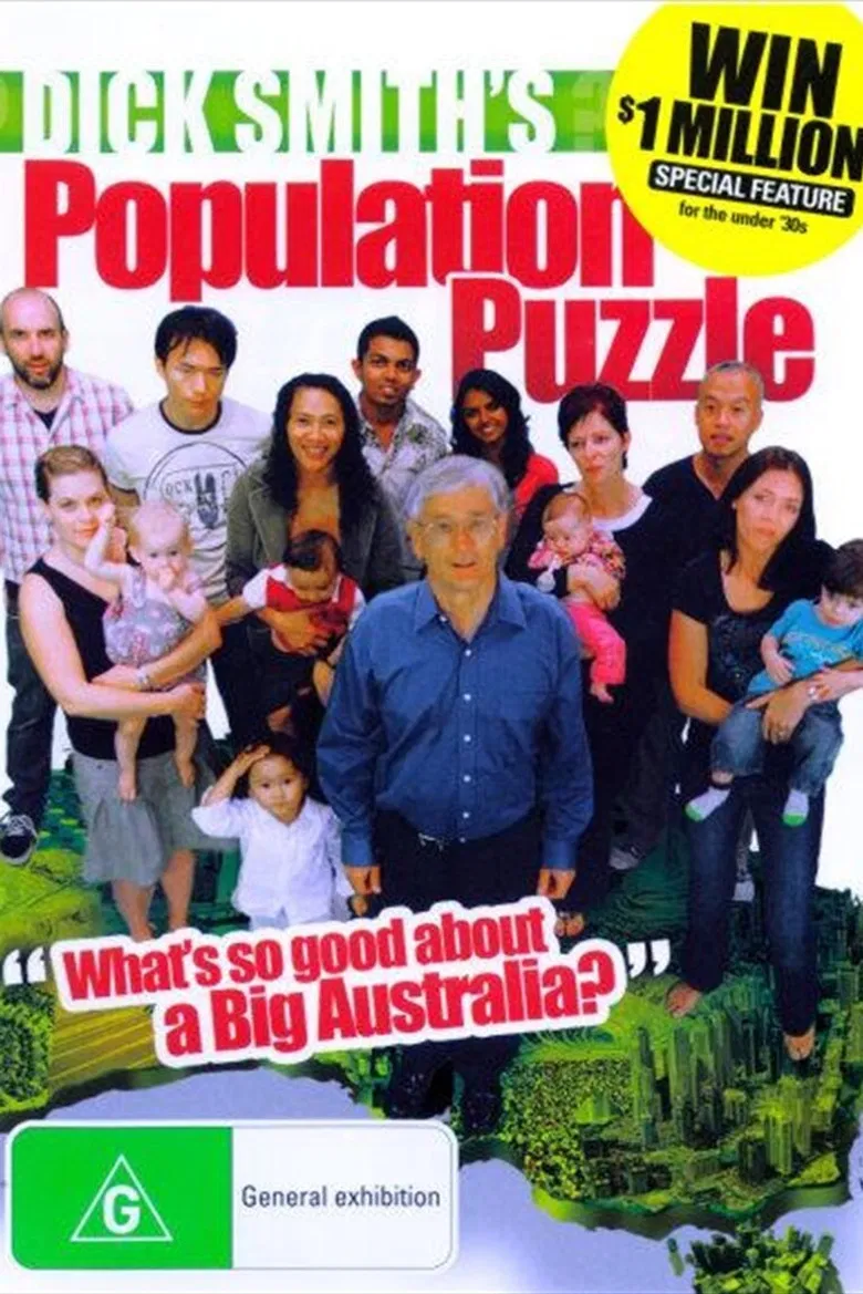 Dick Smith's Population Puzzle poster background