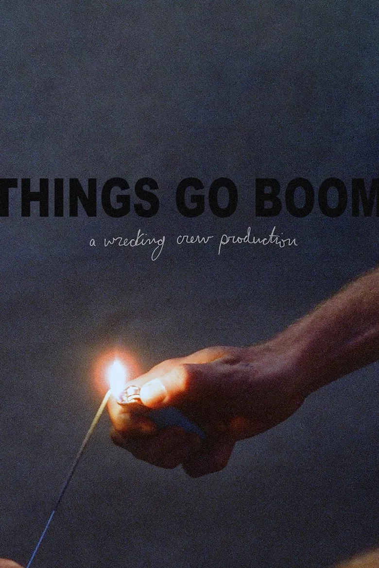 Things Go Boom poster background