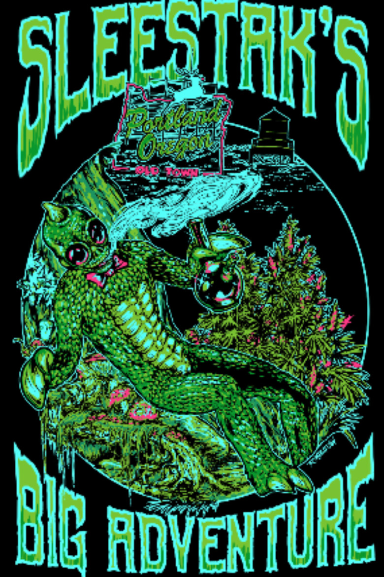 Sleestak's Big Adventure poster background