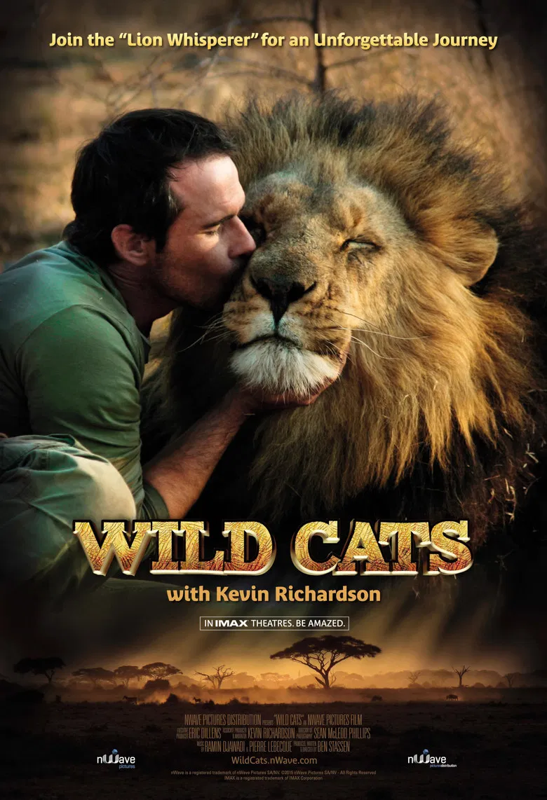 Wild Cats 3D poster background
