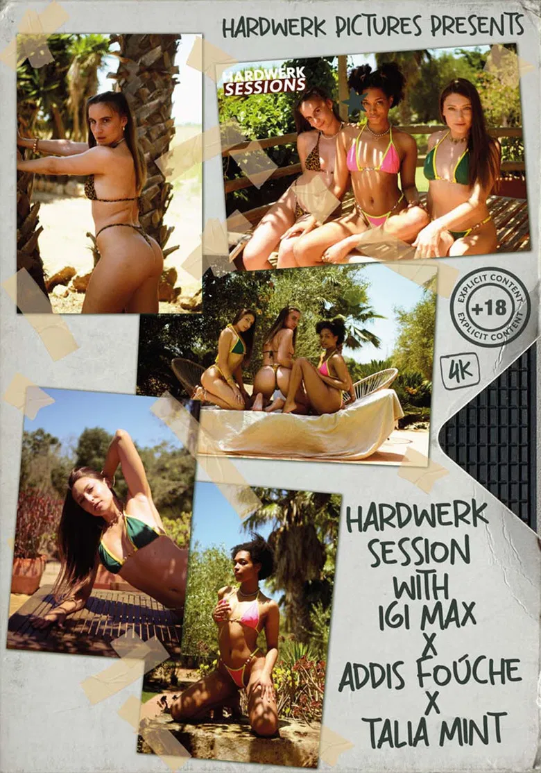 Session with Gigi Max, Addis Fouché, Talia Mint poster background