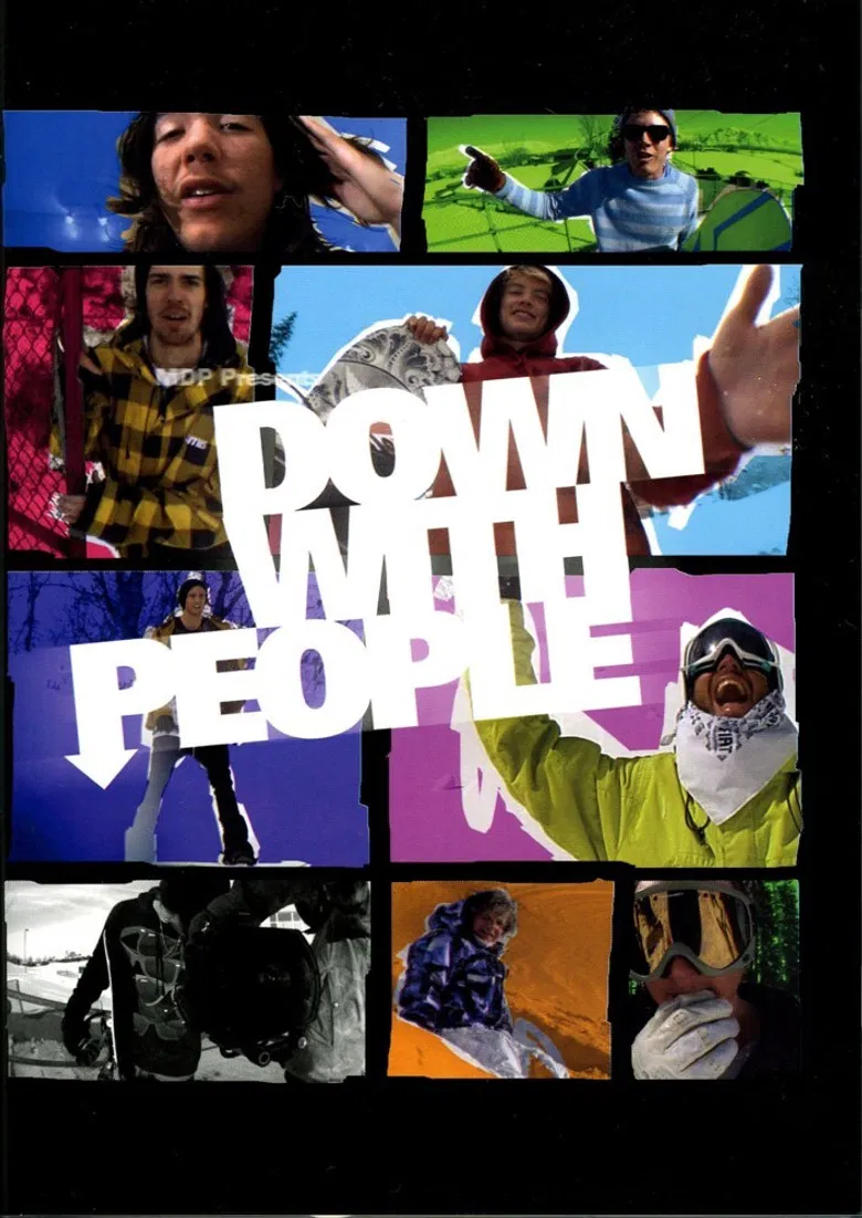 Down With People poster background