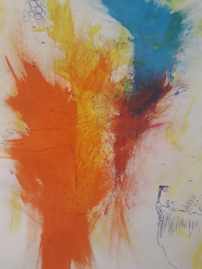 A Walk in the Woods poster background