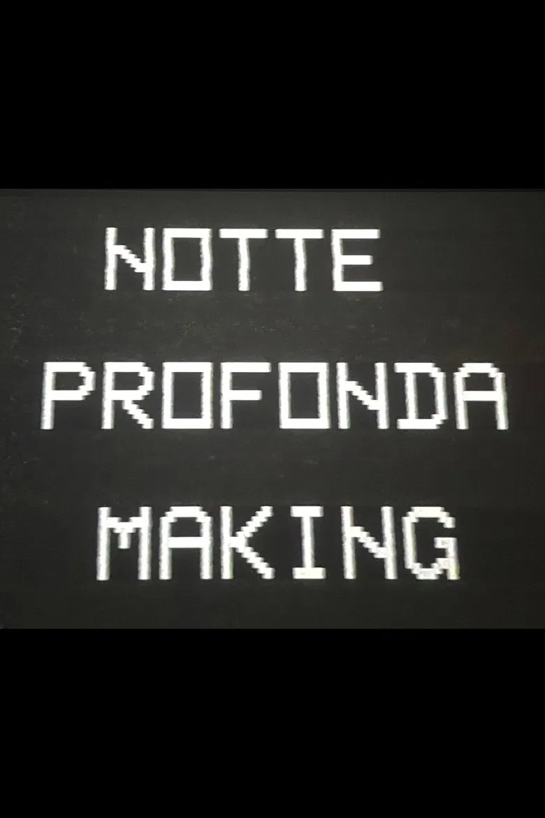 Notte Profonda Making poster background