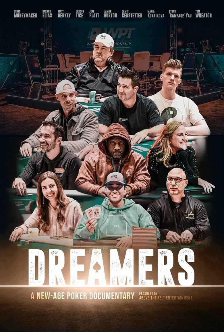 Dreamers: A New Age Poker Documentary poster background
