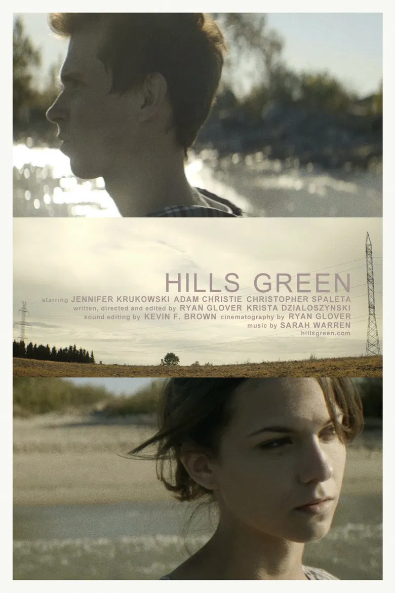 Hills Green poster background
