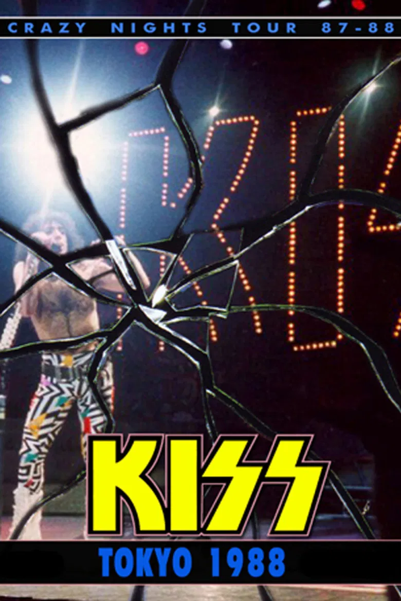 Kiss: Live in Tokyo 1988 poster background