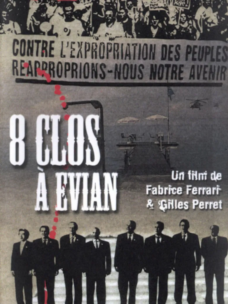 8 clos à Evian poster background
