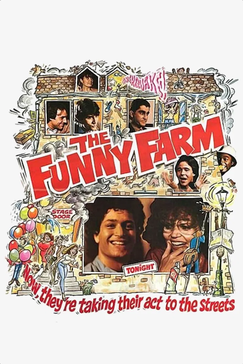 The Funny Farm poster background