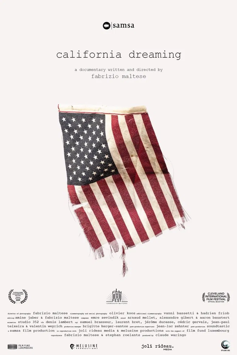 California Dreaming poster background