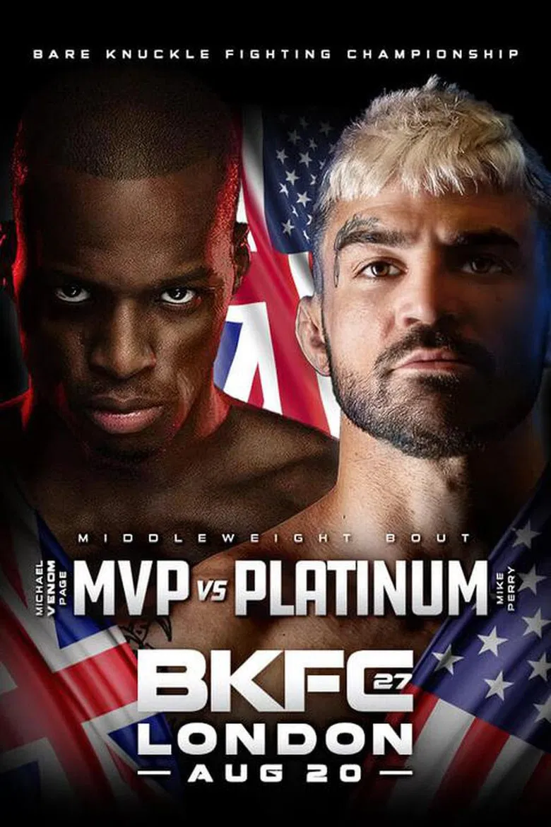 BKFC 27: Perry vs Page poster background