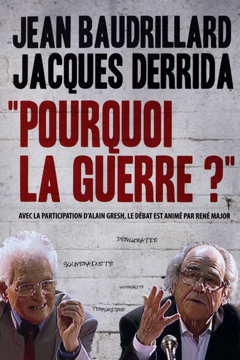 Pourquoi la guerre aujourd’hui? poster background