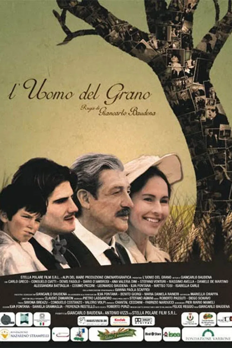 L'uomo del grano poster background