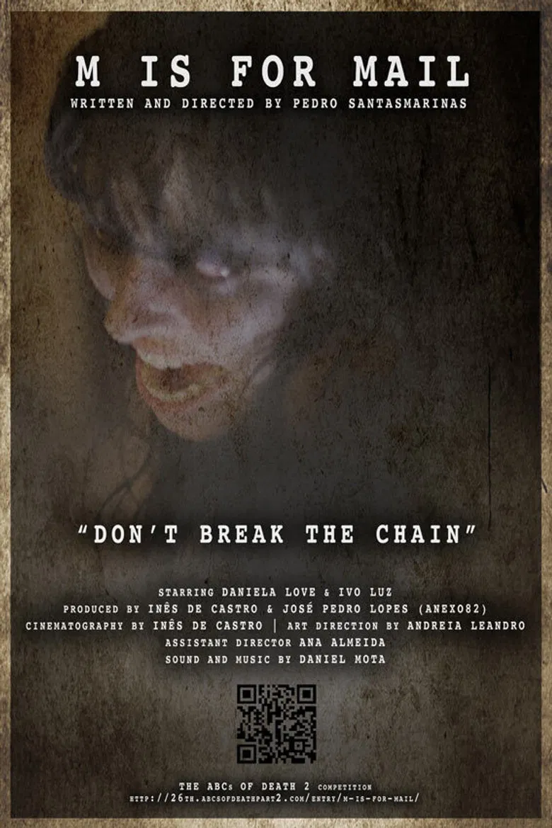 M is for Mail poster background