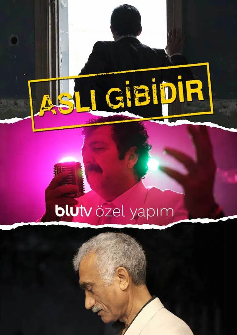 Aslı Gibidir poster background
