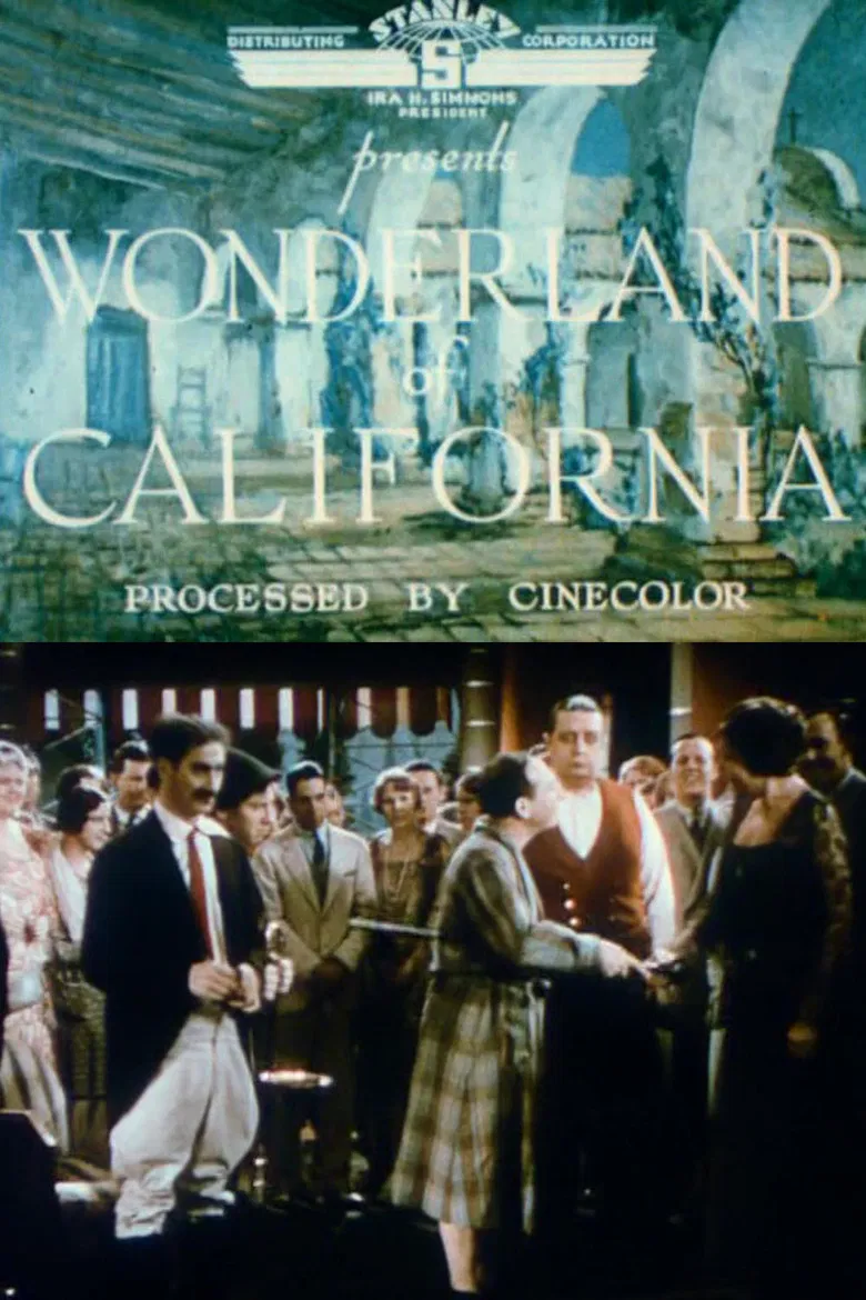 Wonderland of California poster background