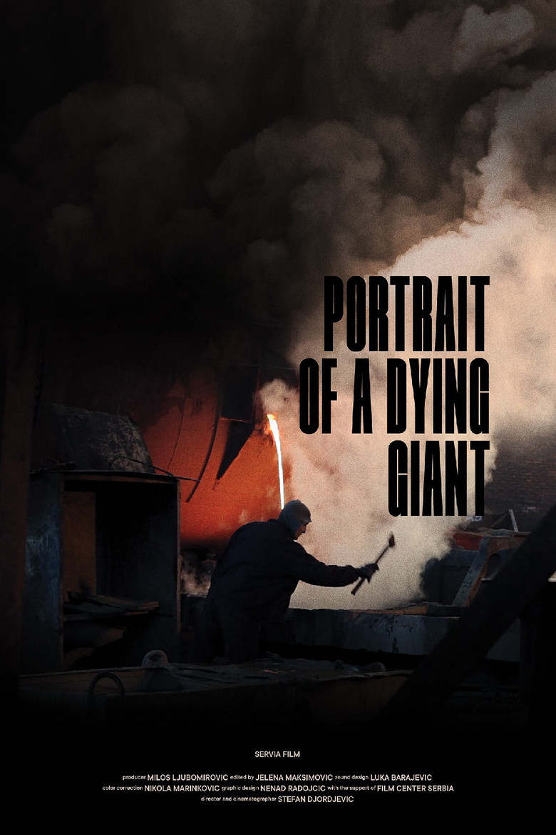 Portrait of a Dying Giant poster background