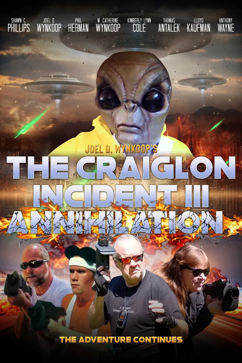 The Craiglon Incident III: Annihilation poster background